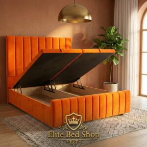 Orange Storage Bed