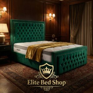 The Deep Button Chester field Bed